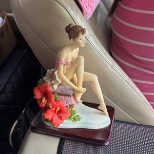 Vintage 2001 Victoria Collection Ballerina Getting Ready Figurine